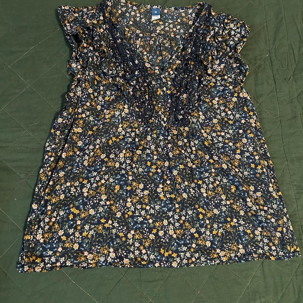Old Navy Floral Print Women's Top - Size XS